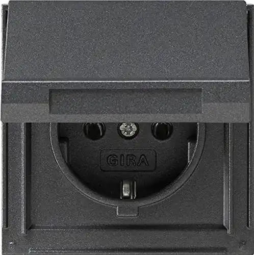 Gira Steckdose Schuko 045467 KD TX_44 in Anthrazit, 250 V