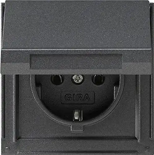 Gira Steckdose Schuko 045467 KD TX_44 in Anthrazit, 250 V
