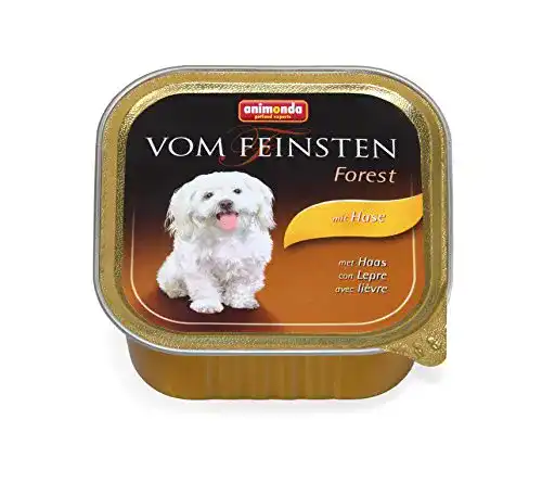 Animonda Nassfutter für Hunde – Vom Feinsten Forest mit Hase 22x150g