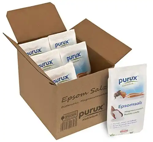 Bittersalz Purux Magnesiumsulfat Badesalz 5,1kg Epsom Salz