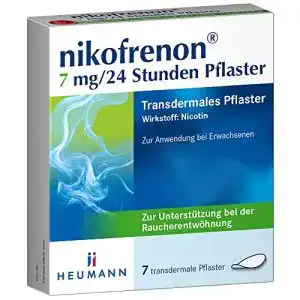 Nikotinpflaster Heumann nikofrenon 7 mg/24 Stunden zur Raucherentwöhnung