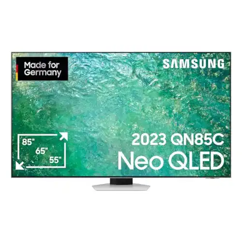 Samsung 85 Zoll Neo QLED 4K Fernseher QN85C mit Smart TV-Funktionen