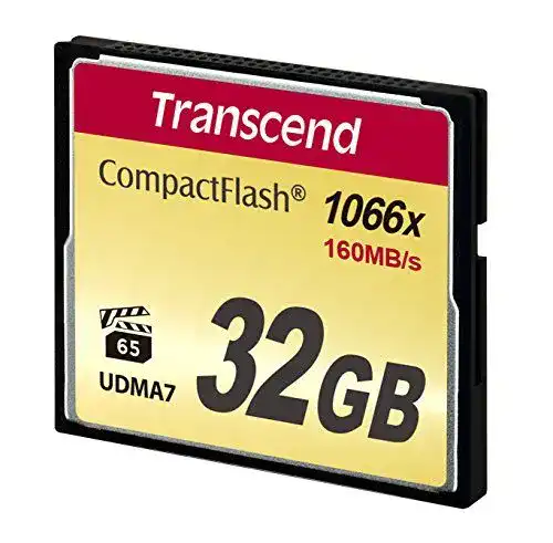 Transcend 32GB CompactFlash 1000 Speicherkarte