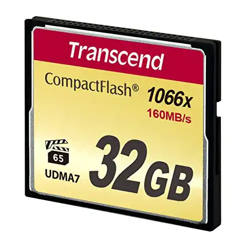 Transcend 32GB CompactFlash 1000 Speicherkarte