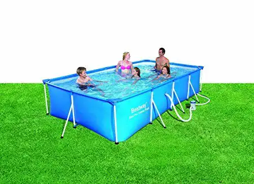 Bestway 56082 Frame Pool Splash Jr. Stahlrahmenbecken für den Garten