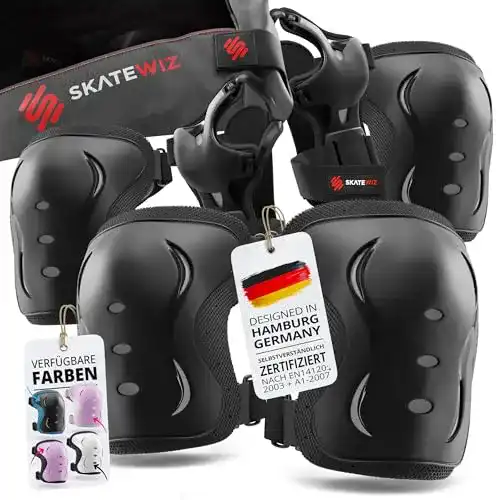 Inliner-Protektoren von Skatewiz für Erwachsene und Kinder