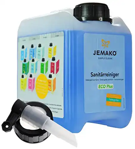 Sanitärreiniger Jemako ECO Plus 2 Liter Kanister mit Auslaufhahn