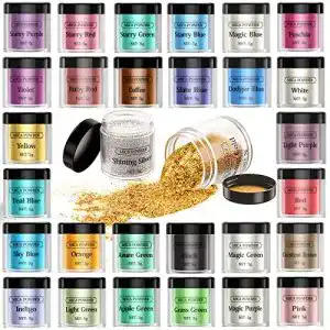 Epoxidharz Farbe Waysroma Mica Pulver Set 30 Farben