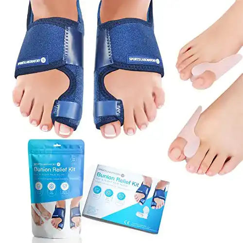 Hallux Schiene Sports Laboratory Korrektur Set für Hallux Valgus