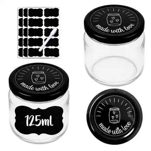 Marmeladenglas Mixed 24 mit 27 Stück à 125 ml für Einmachprojekte