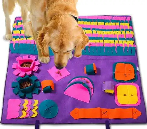 Schnüffelteppich Patio Plus für Hunde, 90x90cm, Pet Matten