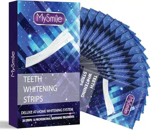 Mysmile Zahnaufhellung Bleaching-Strips, 28 Stück
