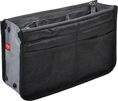 Handtaschen Organizer Ducomi Geldbeutel Einsatz für optimale Ordnung