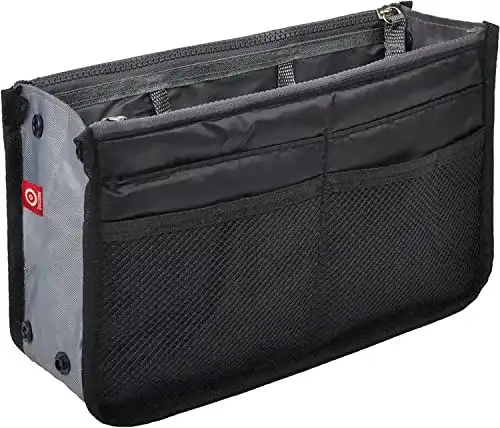 Handtaschen Organizer Ducomi Geldbeutel Einsatz für optimale Ordnung
