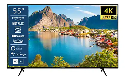 55 Zoll Fernseher Telefunken XU55SN550S mit 4K UHD und Smart TV