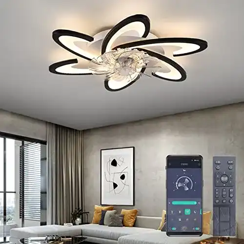 LED-Deckenventilator Bossen mit Beleuchtung und Fernbedienung