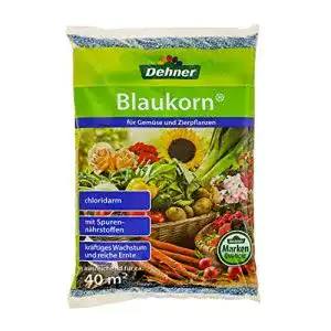 Blaukorndünger Dehner Blaukorn, chloridarm, 4 kg für 40 qm
