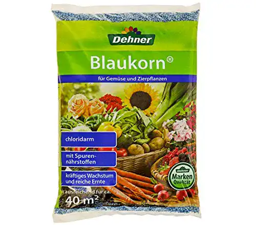 Blaukorndünger Dehner Blaukorn, chloridarm, 4 kg für 40 qm