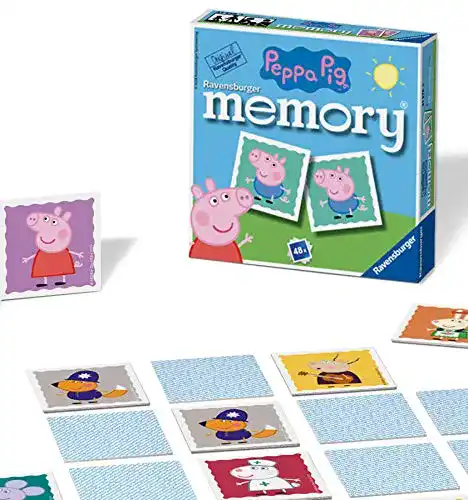 Memory Spiel Ravensburger Peppa Pig Mini Memory für Kinder ab 3 Jahren