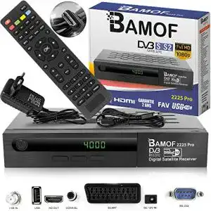HD-Sat-Receiver Hd-Line Bamof 2225 PRO für Digitalen Satellitenempfang