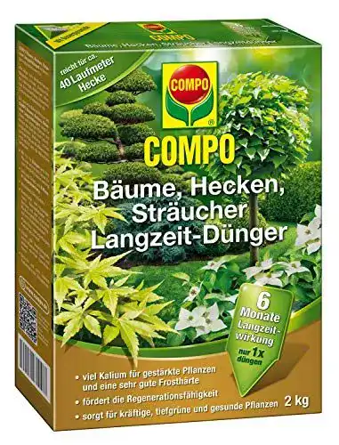 Langzeitdünger für Bäume, Hecken und Sträucher von Compo