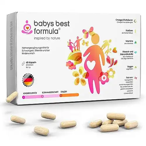 Schwangerschaftsvitamine von Babys Best für Kinderwunsch und Schwangerschaft