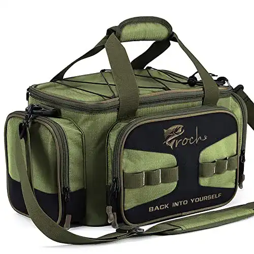 Angeltasche Croch für Angelgeräte und Zubehör mit Gürtel