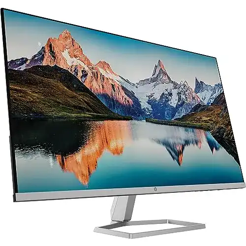 HP M32f Monitor – 31,5 Zoll Full HD IPS Bildschirm mit 75Hz