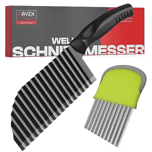 Wellenschneider Nayek Vorteilspaket – stabiles und scharfes Wellenmesser
