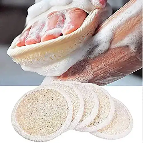 Peeling-Pads Eco-Fused Luffa Handtücher im 5er Pack