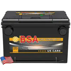 Autobatterie 75Ah BSA für amerikanische Fahrzeuge 12V