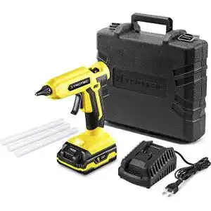 Heißklebepistole Trotec Akku PGGS 10-20V mit 3 Heißklebesticks