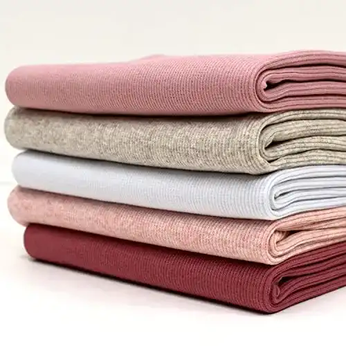 Bündchenstoff MAGAM Antonia Grobstrick Paket uni in 5 Farben