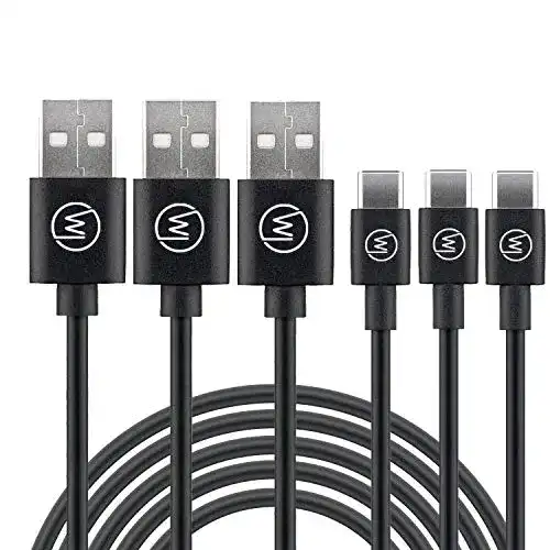 Wicked Chili USB-C Kabel Set – 3 Typ C Ladekabel für Daten und Strom