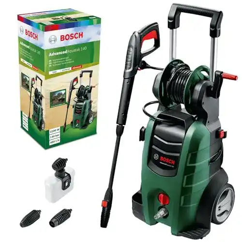Bosch AdvancedAquatak 140 Hochdruckreiniger mit 2100 Watt und 140 Bar