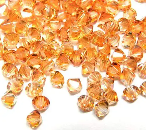 Bastelperlen Perlin Preciosa böhmische Kristallperlen 4mm
