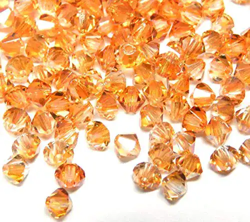 Bastelperlen Perlin Preciosa böhmische Kristallperlen 4mm
