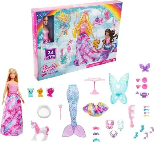 Adventskalender für Kinder – Barbie Dreamtopia Adventskalender