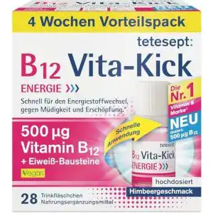 Vitamin B12 Trinkampullen von Tetesept – Vita-Kick für Energie und Vitalität