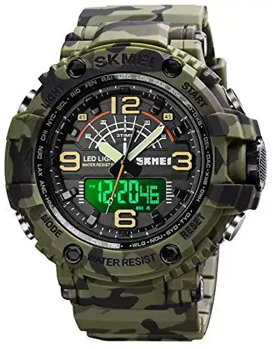 Militäruhr SKMEI Herren Armbanduhr für Outdoor und Sport
