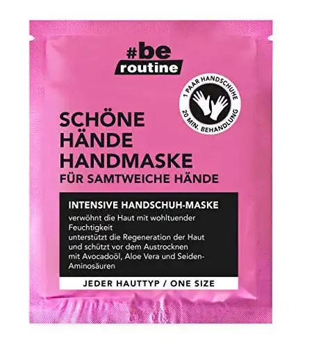 Handmaske zur intensiven Handpflege mit Avocadoöl und Aloe Vera