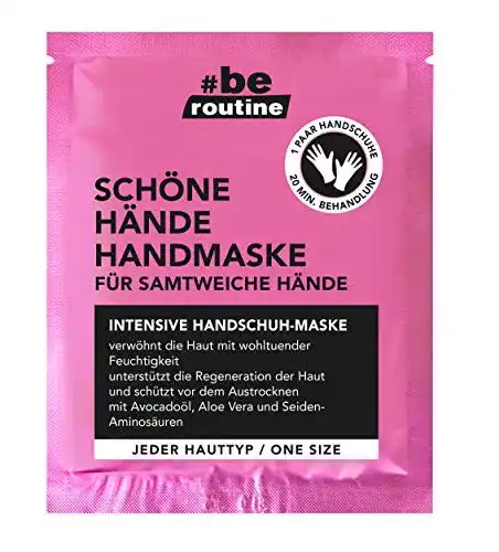 Handmaske zur intensiven Handpflege mit Avocadoöl und Aloe Vera