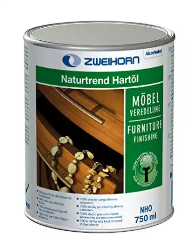 Hartöl Zweihorn Naturtrend NHO 750ml für Holzoberflächenpflege