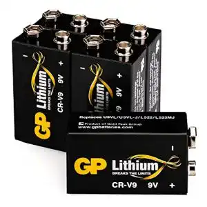 9V Lithium Batterie GP – Longlife Blockbatterien für verschiedene Anwendungen