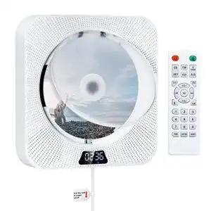Gueray Tragbarer CD-Player mit Bluetooth und Wandmontage