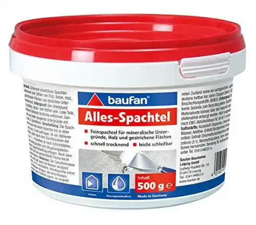 Baufan Allesspachtel 500g Feinspachtel für verschiedene Untergründe