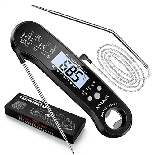 Kerntemperaturmesser von NIXIUKOL – Digitales Fleischthermometer