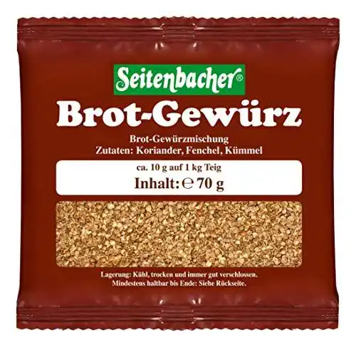 Brotgewürz Seitenbacher mit Koriander, Fenchel und Kümmel im 6er Pack