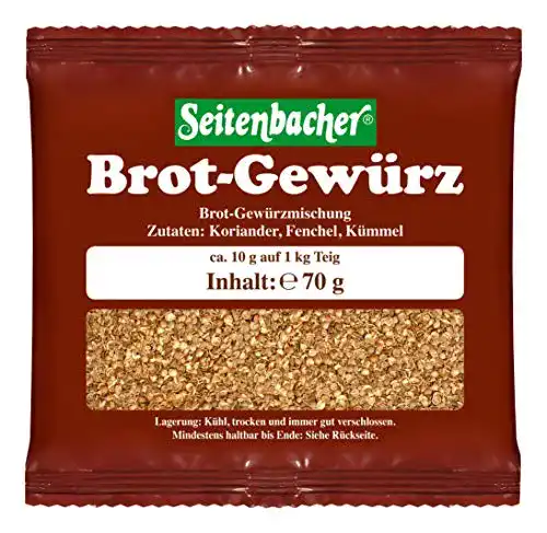 Brotgewürz Seitenbacher mit Koriander, Fenchel und Kümmel im 6er Pack