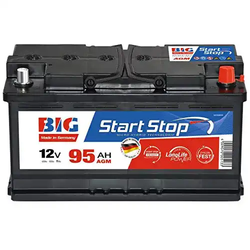 AGM-Batterie 95Ah Autobatterie 12V 950A für Start-Stop Fahrzeuge